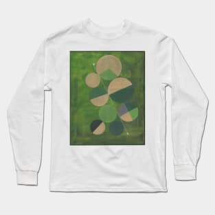 Central Pivot Irrigation Fields Long Sleeve T-Shirt